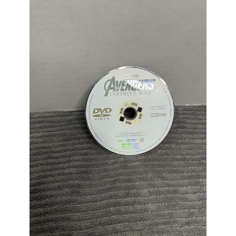 Avengers: Infinity War (DVD, 2018) -